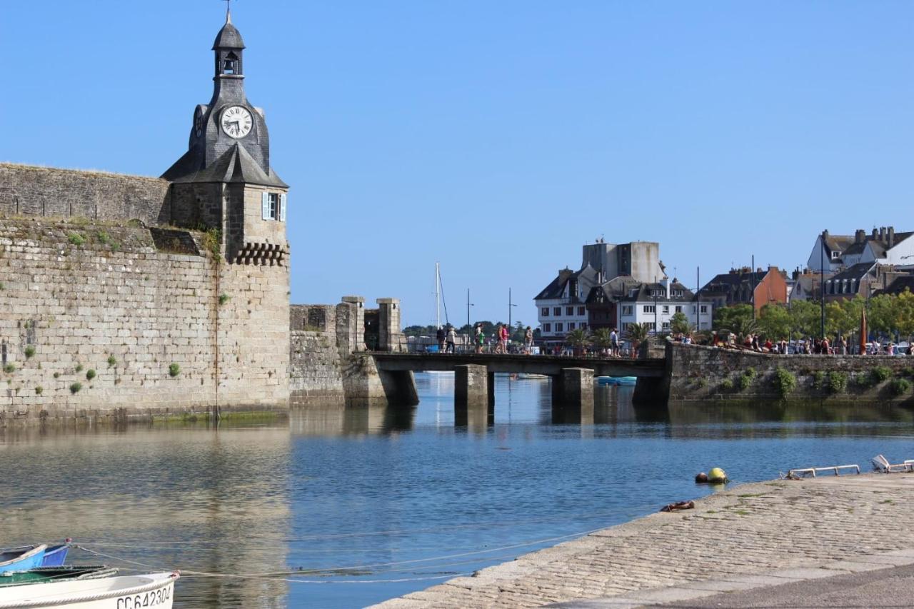 Chez Jeannette, Appartement Entre Centre Et Plages Concarneau Exterior foto